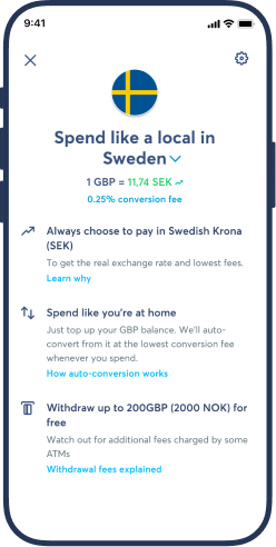 Instant card top-up, and travel tips on Android
